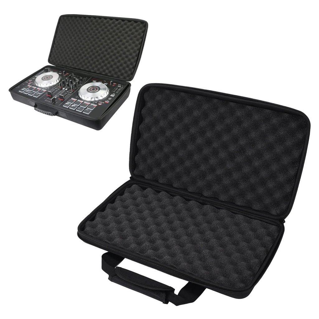 DJ Controller Case DJ Controller Storage Bag Portable Carrying Case for Double Channel DJ Controllers DJ Controller Storage Case