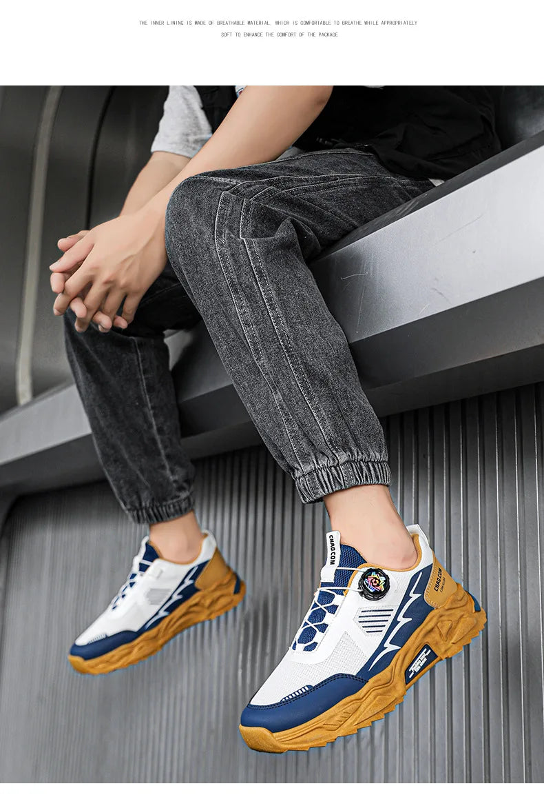 Men Sneakers Four Seasons Tennis Casual Outdoor Platform Running Sports Shoes Comfort Breathable Luxury Designer Non-slip Shoe