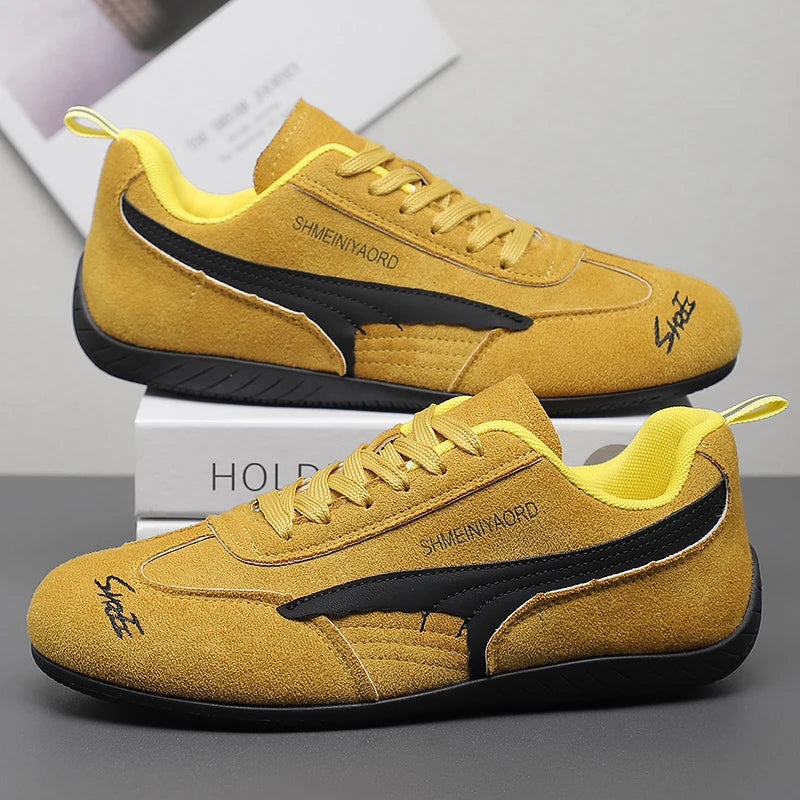 Versatile Sporty Casual Shoes New White Sneakers Women's Style Autumn Retro Agan De Train Shoes Fashionable Low Top Rubber Sole