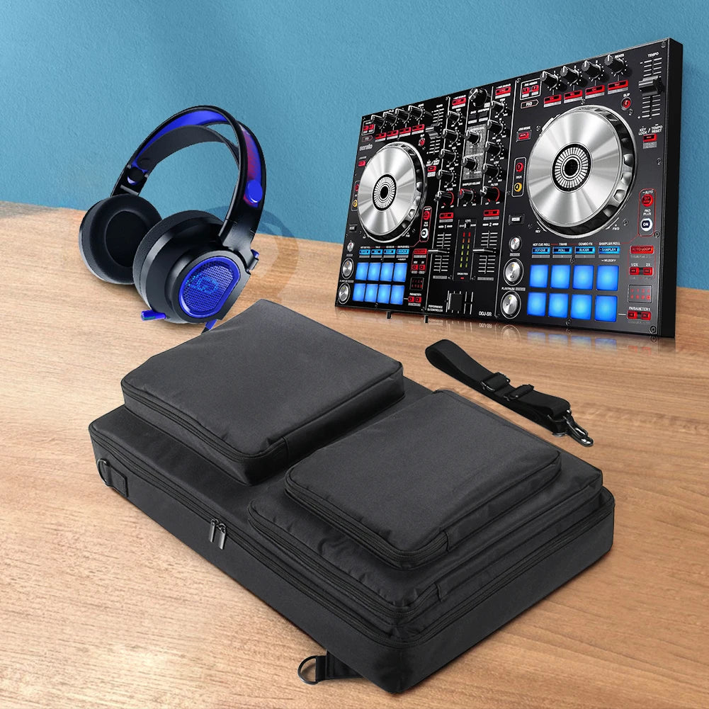 Carrying Case Shoulder Bag Backpack for Pioneer DDJ-SR2/DDJ-SR for Native Instruments Traktor Kontrol S4 Mk3 DJ Controller