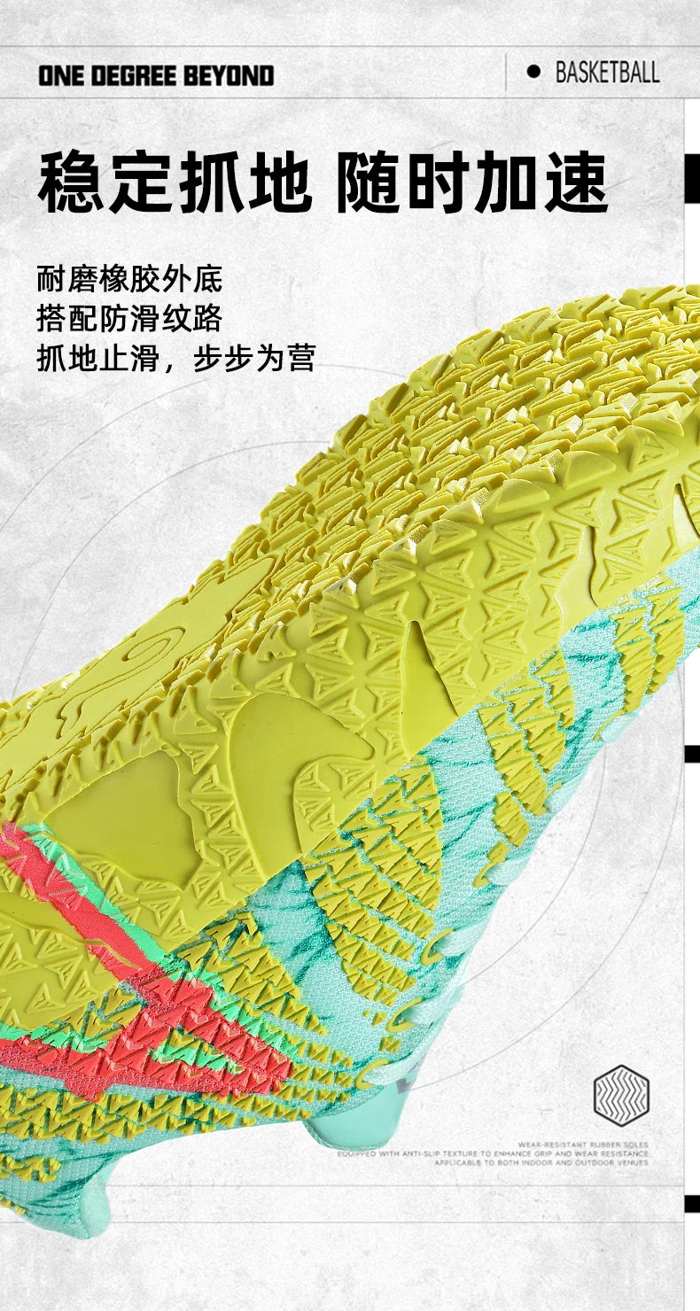 Sports and leisure shoes, men's shoes, marathon oversized air cushioned shoes, fly woven all season rubber, wear-resistant, anti