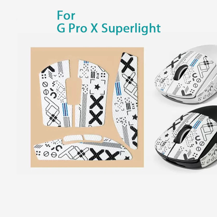 Mouse Grip Tape For Logitech G PRO X SUPERLIGHT Sticker Non Slip Suck Sweat Mouse Grip Sticker Compatible With Logitech G Pro