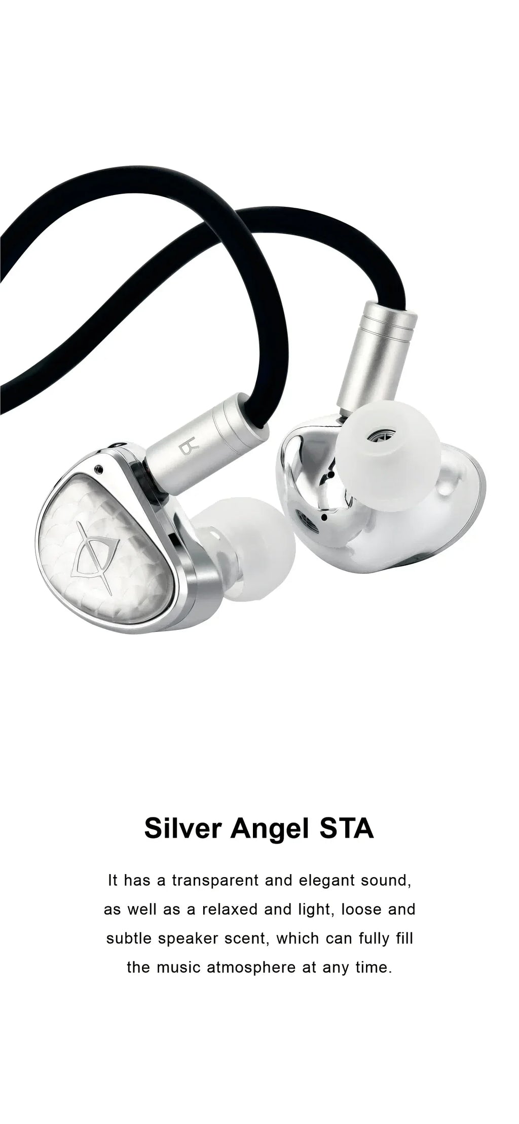 EarAcoustic Audio STA-Hi End IEM Wired HiFi in-ear Earphones 10mm Dual-Magnet Beryllium Driver &amp; 6mm Composite Diaphragm Monitor