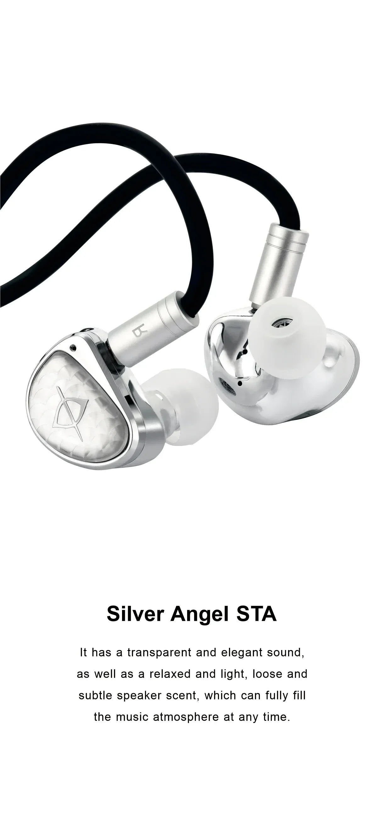 EarAcoustic Audio STA-Hi End IEM Wired HiFi in-ear Earphones 10mm Dual-Magnet Beryllium Driver &amp; 6mm Composite Diaphragm Monitor