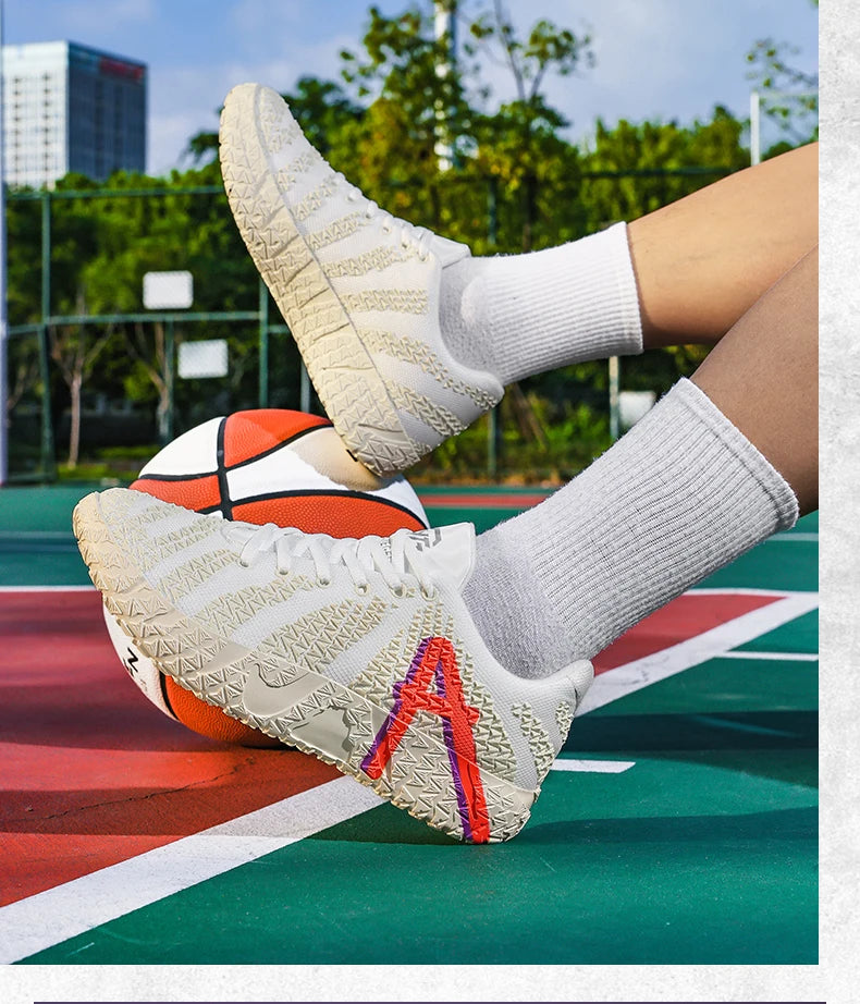 Sports and leisure shoes, men's shoes, marathon oversized air cushioned shoes, fly woven all season rubber, wear-resistant, anti