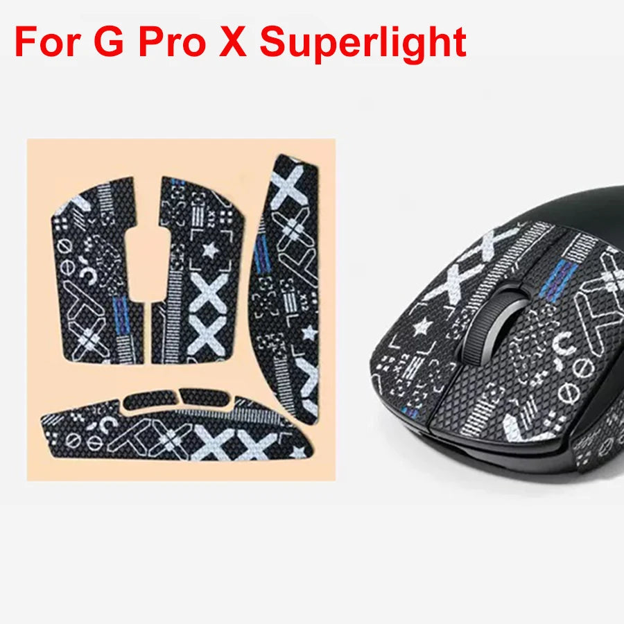 Mouse Grip Tape For Logitech G PRO X SUPERLIGHT Sticker Non Slip Suck Sweat Mouse Grip Sticker Compatible With Logitech G Pro