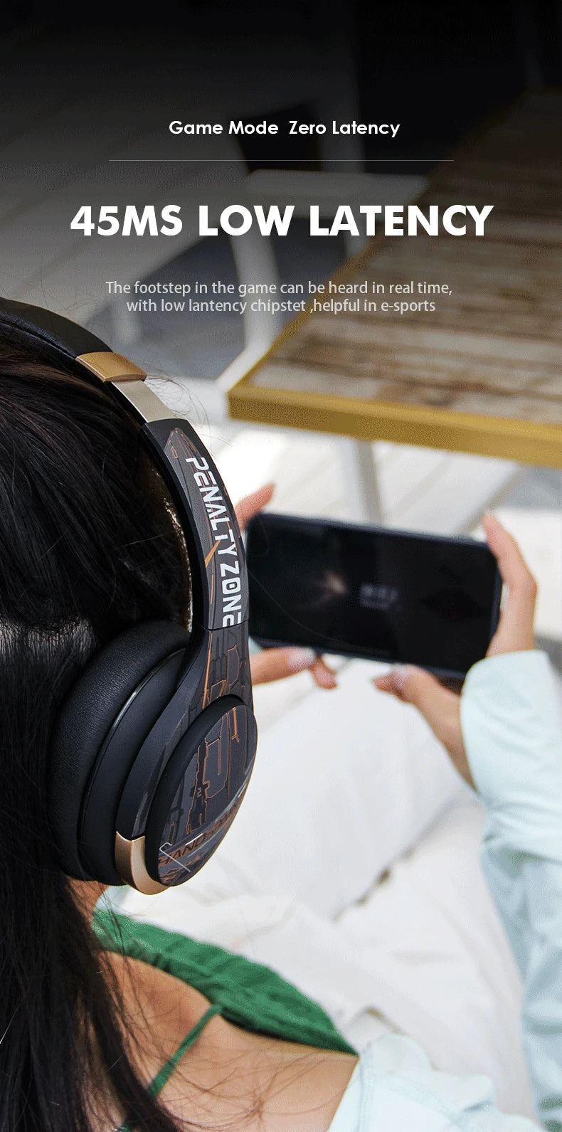 Girls Active Noise Cancelling Wireless Bluetooth Over-Ear Headphones, Memory Foam Ear Cups,100H Playtime,Kids Headset with Mic