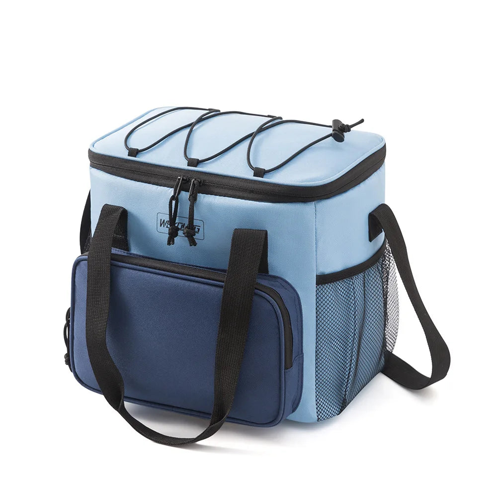 14L Portable Thermal Lunch Bag Food Box Durable Waterproof Cooler Ice Insulated Case Camping Oxford Dinner Backpacks Icebox