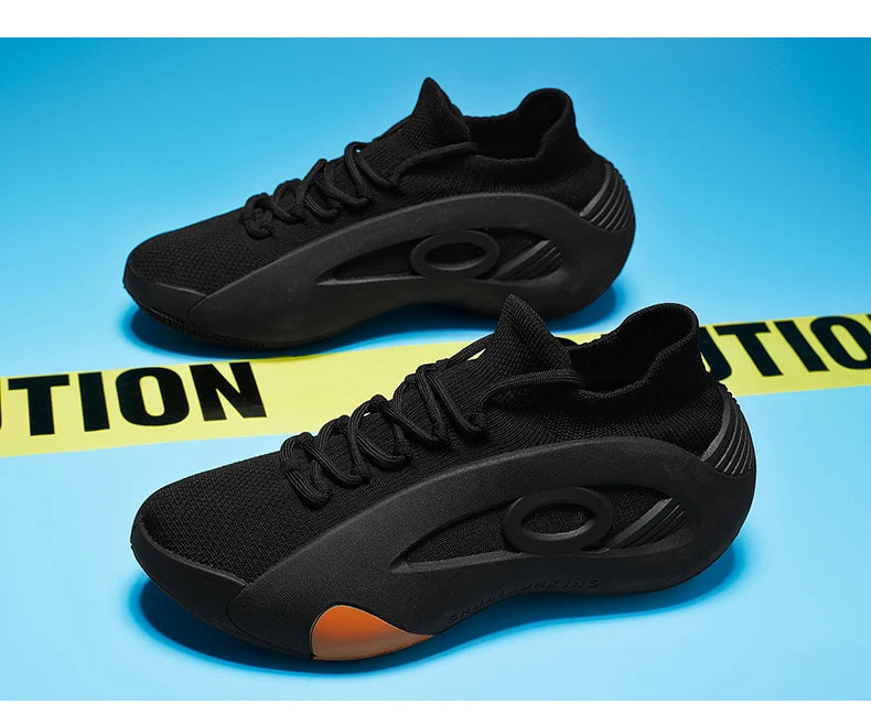 2025 New Men's Basketball Shoes Are Wear-resistant, Anti-slip, Casual Sports Shoes, Lightweight and Breathable Mesh Shoes