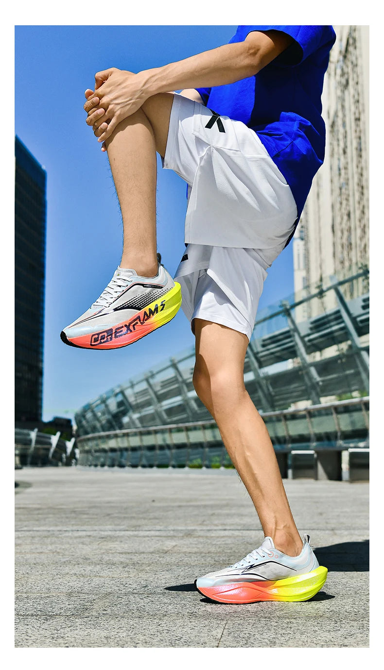 NEW Running Shoes Casual Carbon Board Marathon Men Sports Breathable Lightweight Women's Comfortable Athletic Antiship Sneakers