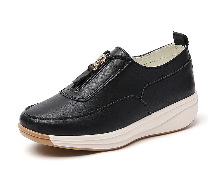 Women's Sports Shoes 2025 New White Shoes Woman Flats Casual Shoes Zapatillas De Mujer Flat Sneakers Casual Footwear Women