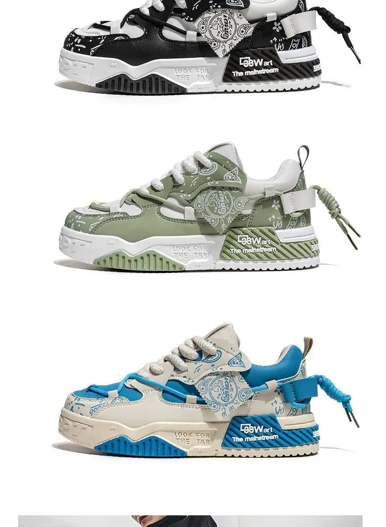 Men's Sneakers Trendy Skateboard Shoes Autumn New Casual Shoes Designer Platform Running Shoes for Men Tennis Zapatillas Hombre