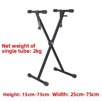 DJ Player Digital Controller Stand DJ Air Case Flight Stand Keyboard Piano X-Type Double Wind Instrument Stand