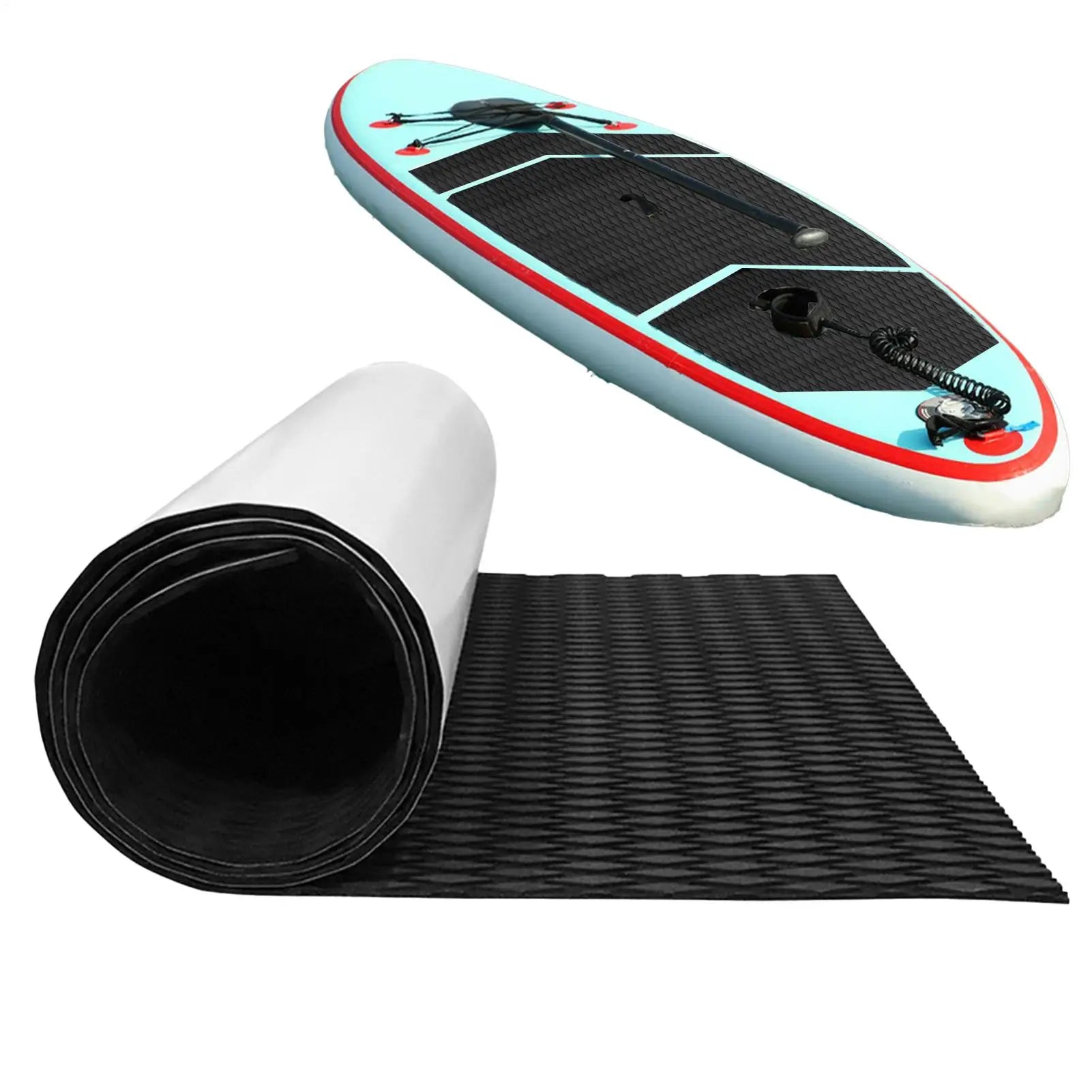 120x30cm EVA Traction Foam Surfboard Jet Skis Pads Paddleboard Boat Deck Sheet Anti Skid Watercraft Water Sport Flooring