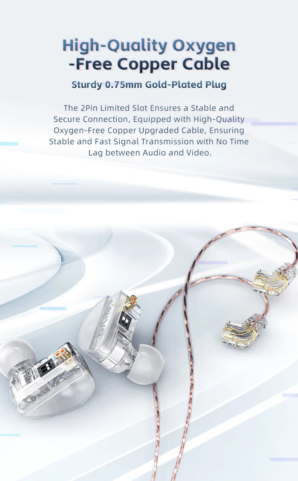 CVJ Konoka In-Ear Earphone With 3D Hifi Triple Hybrid (1DD + 1BA + 1Vibration Driver) Wired DJ Monitors Tuning Switch Headset