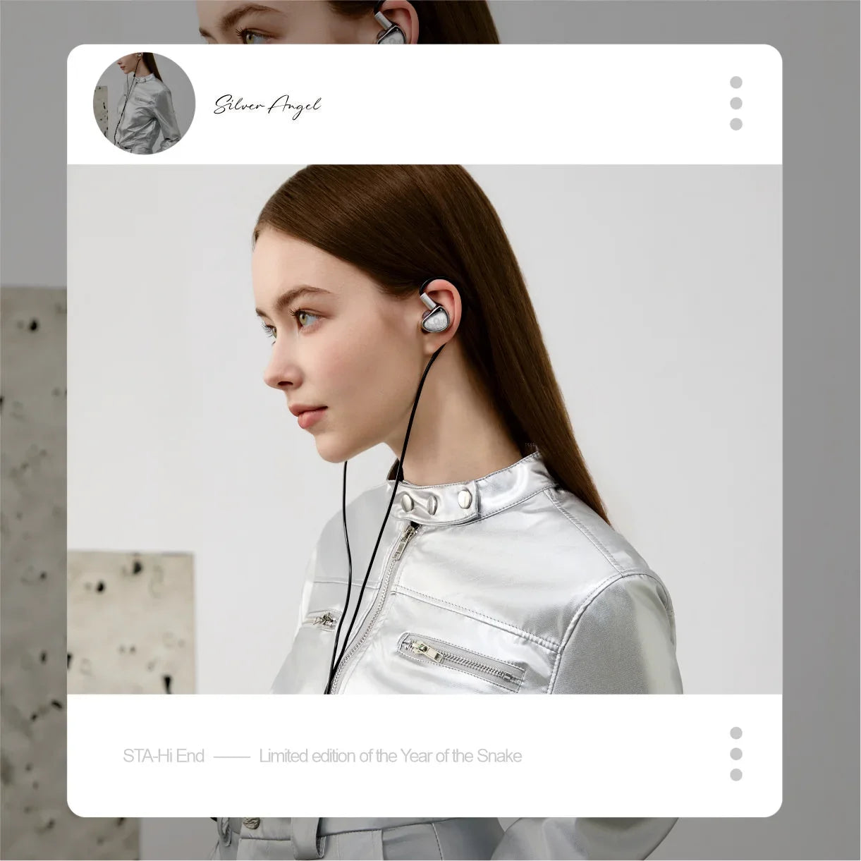 EarAcoustic Audio STA-Hi End IEM Wired HiFi in-ear Earphones 10mm Dual-Magnet Beryllium Driver &amp; 6mm Composite Diaphragm Monitor