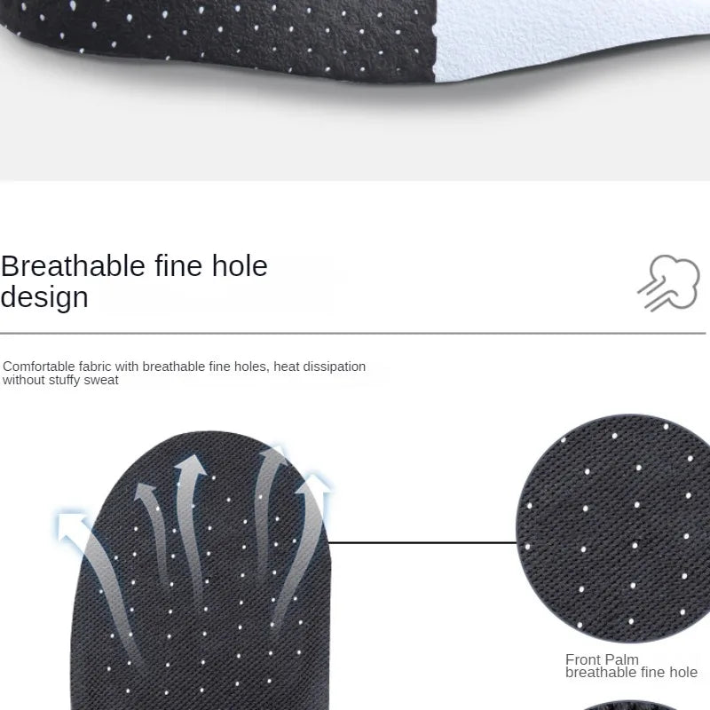 Men's and Women's Sports Shoes, Basketball Insoles, Sweat Absorbing, Breathable, Comfortable and Shock-absorbing Silicone Pads