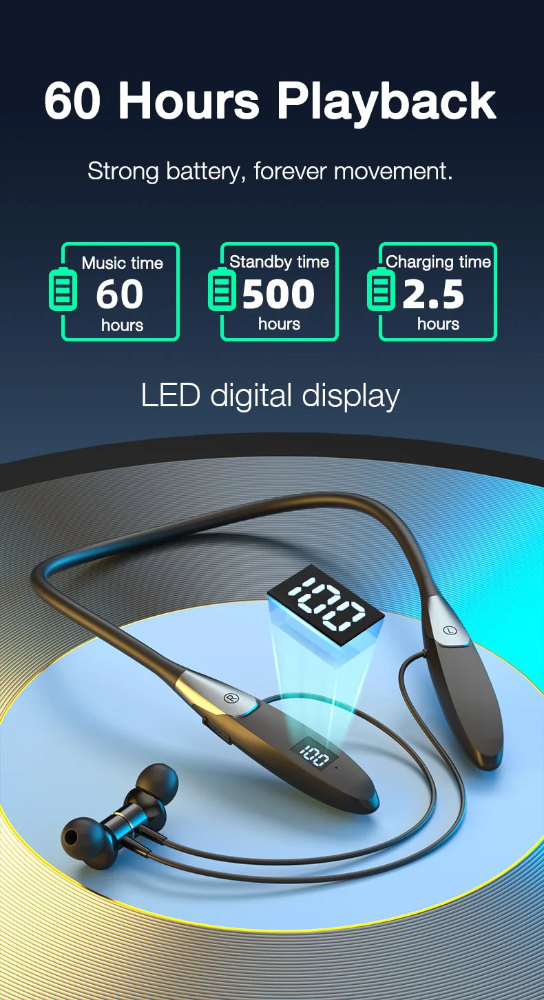 EARDECO Auriculares Deportivos Sport Wireless Headphones With Microphone Bluetooth Fone De Ouvido Sem Fio Inalambicos Headset