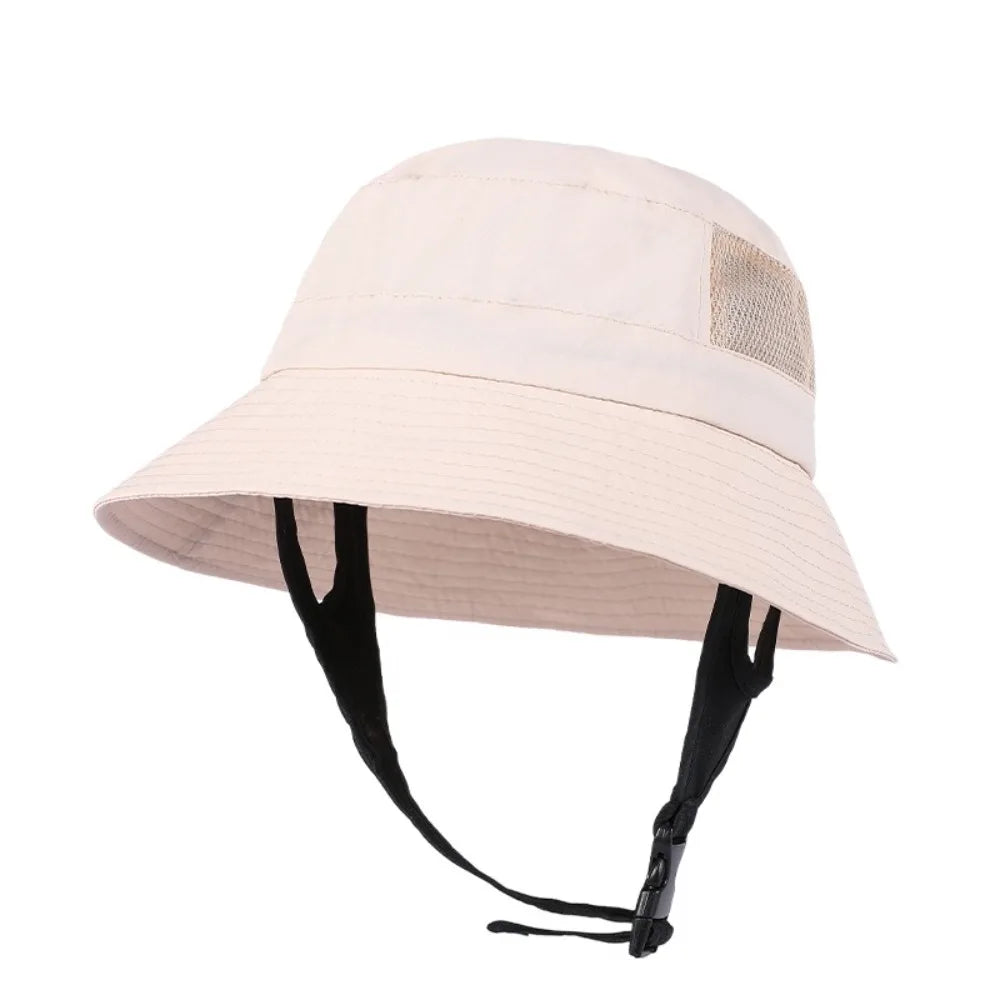 Fisherman's Hat Waterproof Beach Surf Cap Breathable Foldable Fishing Cap Unisex Adjustable Wide Brim Sun Hat Summer