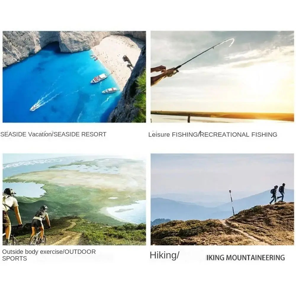 Fisherman's Hat Waterproof Beach Surf Cap Breathable Foldable Fishing Cap Unisex Adjustable Wide Brim Sun Hat Summer