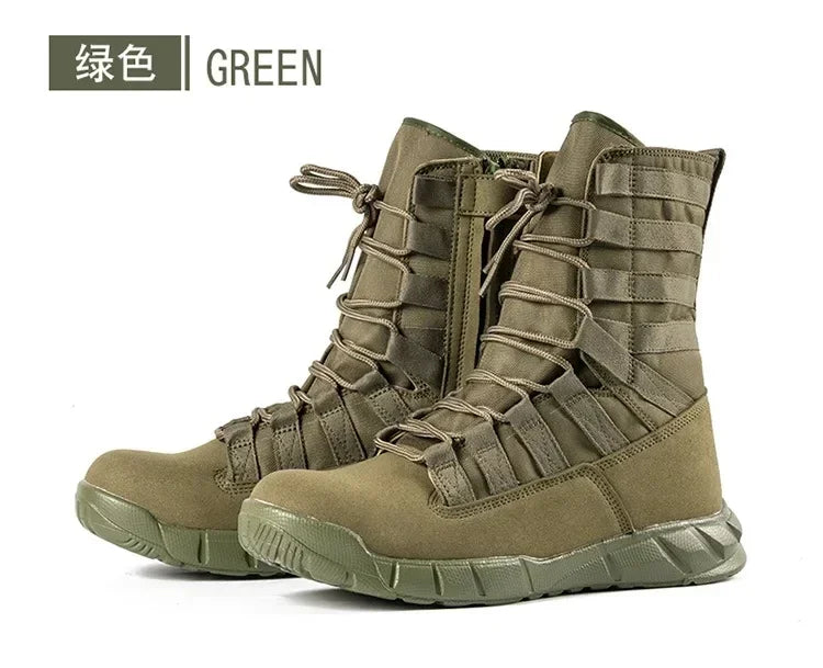 Sport shoes Green Desert Brown Boot Lightweight Training Boots Hiking Boots for Man Male shoes Bota Tenis Masculino Zapatillas