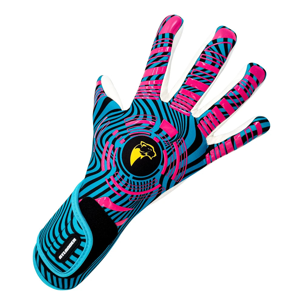 Adults Children Football Goalkeeper Gloves Latex Wear-resistant Sports Gloves Professional Match Anti-slip Soccer Goalie Gloves