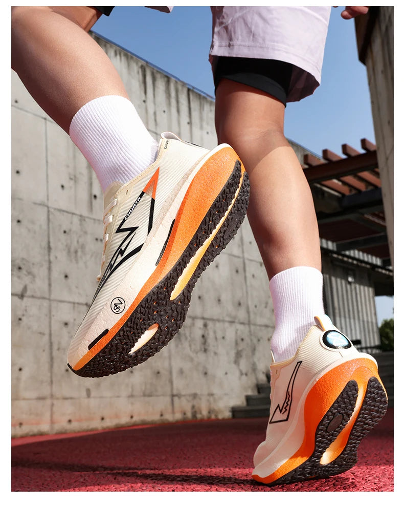 Running Shoes Carbon Board Speciality Marathon Men Sports Breathable Lightweight Women's Comfortable Nonskid Chunta Sneakers