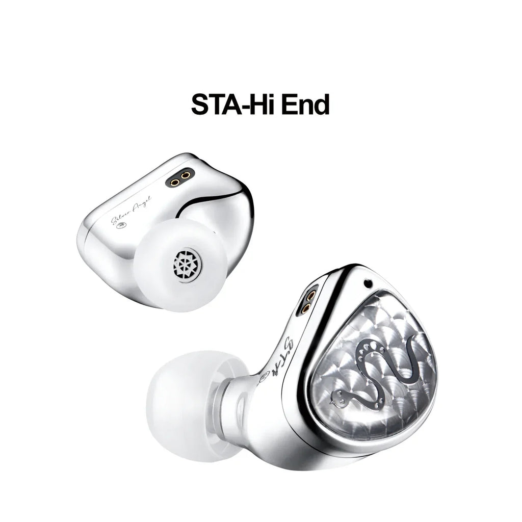 EarAcoustic Audio STA-Hi End IEM Wired HiFi in-ear Earphones 10mm Dual-Magnet Beryllium Driver &amp; 6mm Composite Diaphragm Monitor