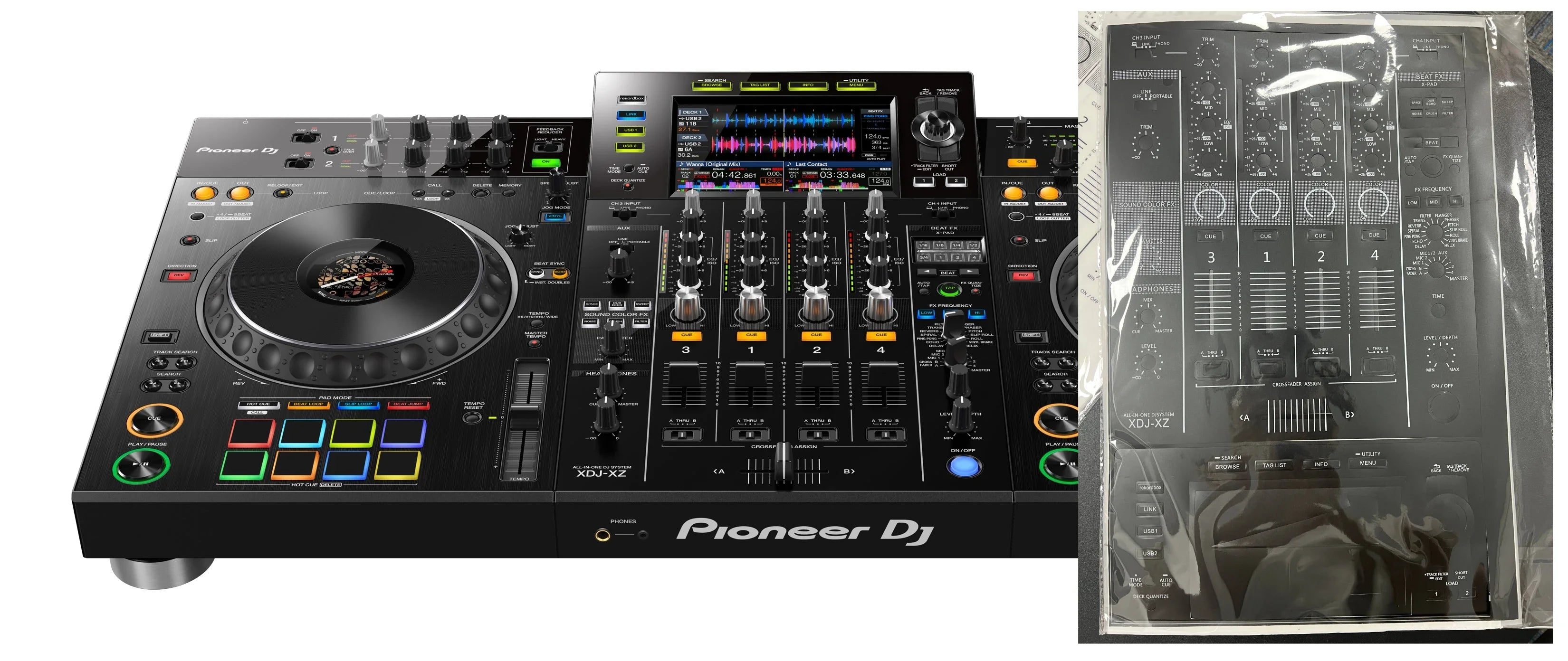 Protector Adhesivo PVC para Pioneer XDJ-XZ - Film Transparente Controlador DJ