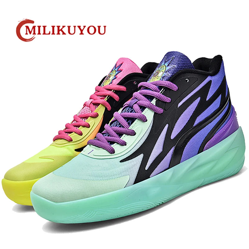 Men Sneakers Luxury Fashion Male Basketball Shoe Train Sports Colorful Non-Slip Zapatillas De Hombres High Quality Tennis Shoes