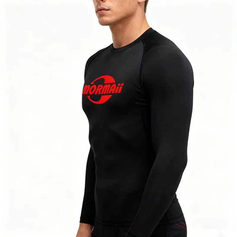 2026 Trendy Men's Sports And Leisure Surfing Sunscreen Diving Suit Anti Friction  Tight Fitting Long Sleeved  Resistant Swimsuit