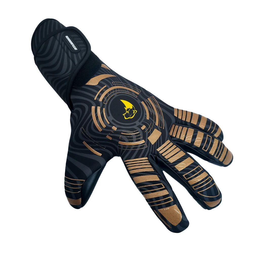 Adults Children Football Goalkeeper Gloves Latex Wear-resistant Sports Gloves Professional Match Anti-slip Soccer Goalie Gloves