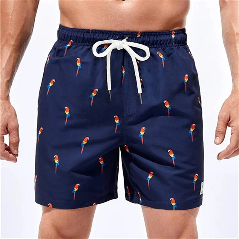 Men Beach Shorts 3D Print Summer Swimwear For Men Fashion Casual Male Swimming Trunks Quick Dry Man Surf Board Shorts Beachwear