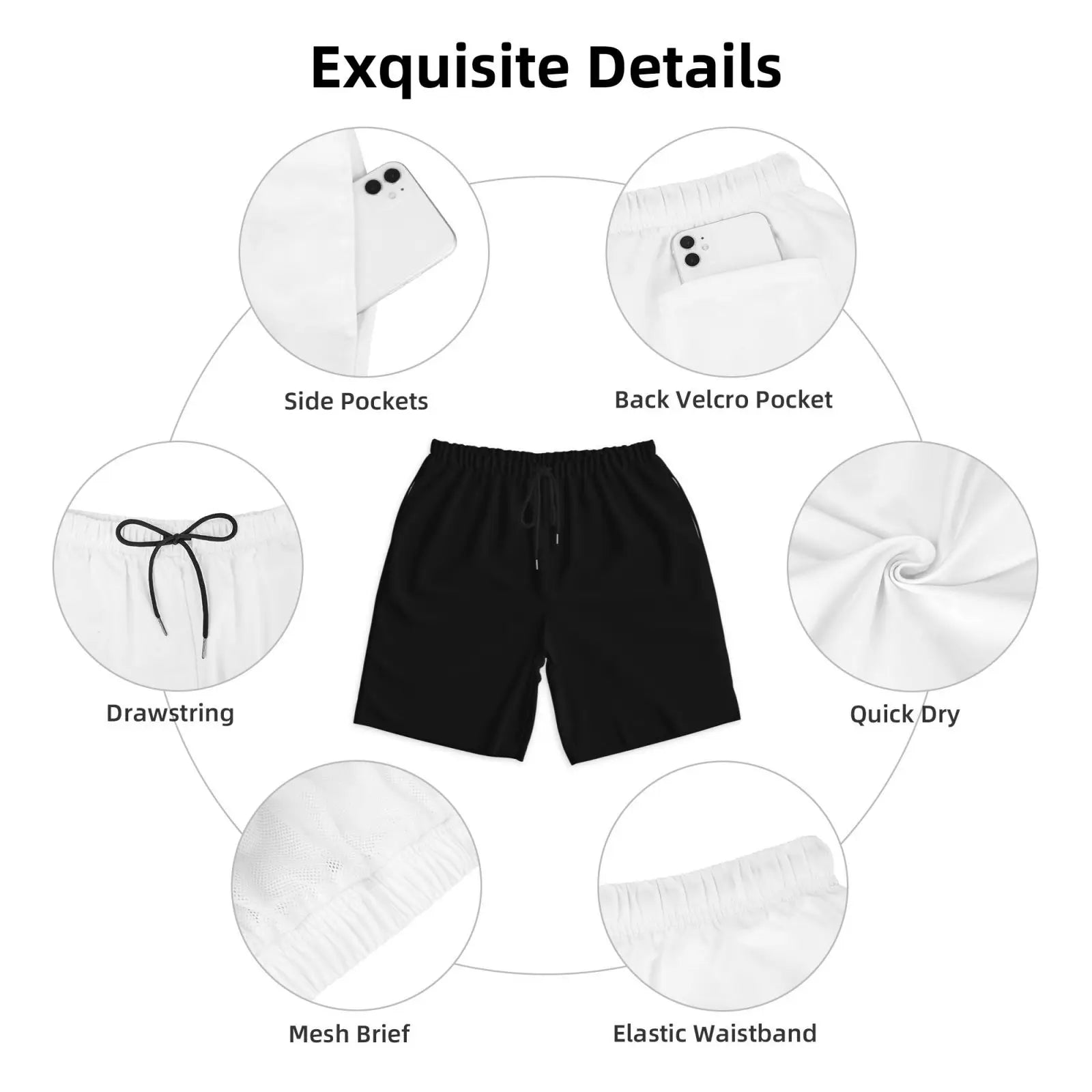 Male Board Shorts Paulaner Spezi Casual Beach Trunks Germany Soda Drink Sports Fitness High Quality Plus Size Beach Short Pants