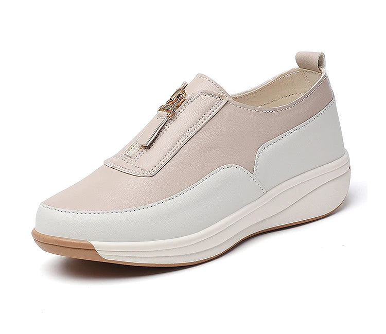 Women's Sports Shoes 2025 New White Shoes Woman Flats Casual Shoes Zapatillas De Mujer Flat Sneakers Casual Footwear Women