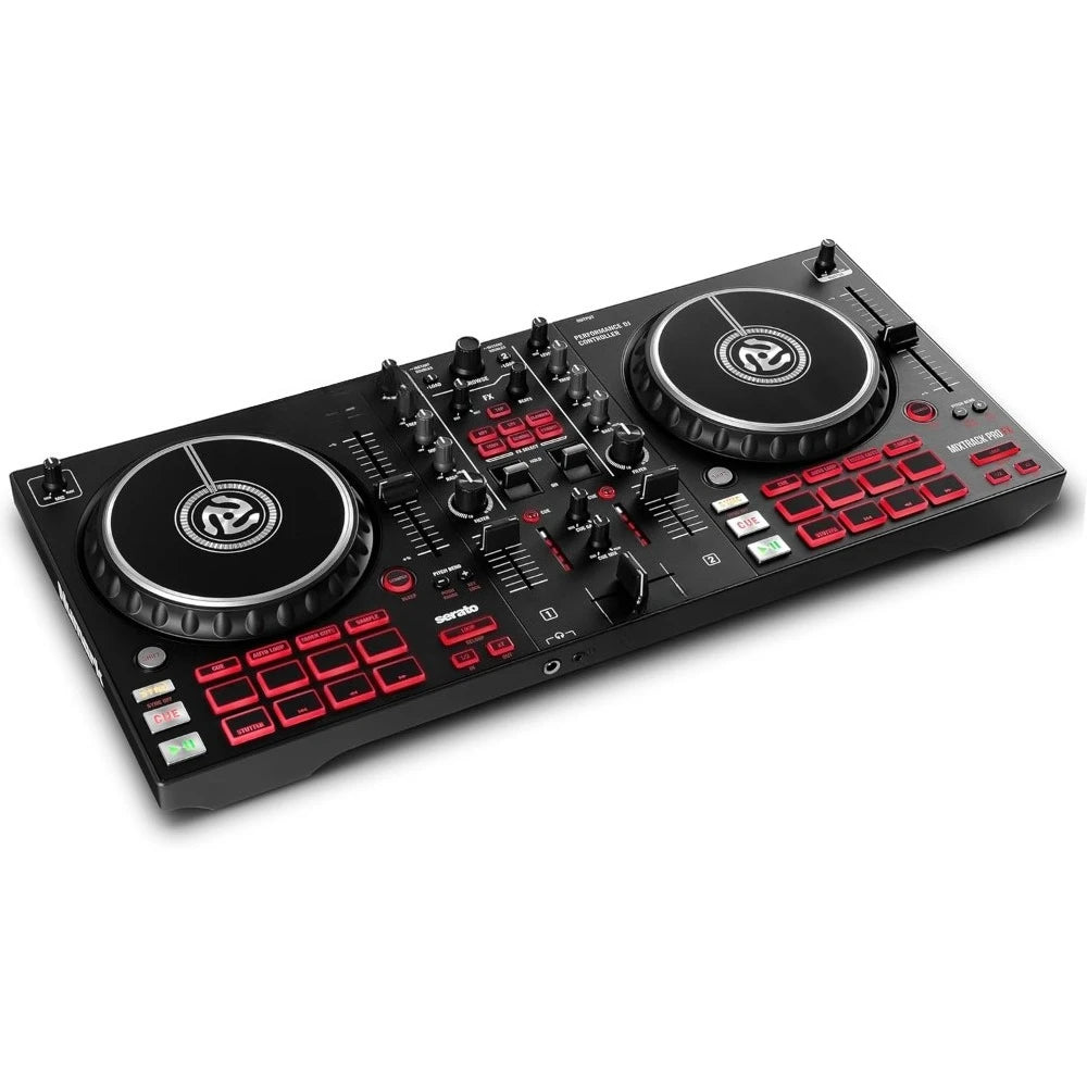 Controlador DJ Serato 2 Canales - Mezclador con Interfaz Audio y FX Paddles