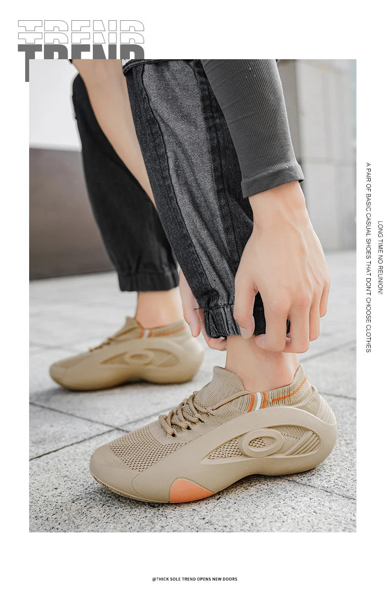 2025 New Men's Basketball Shoes Are Wear-resistant, Anti-slip, Casual Sports Shoes, Lightweight and Breathable Mesh Shoes