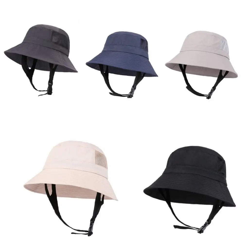 Fisherman's Hat Waterproof Beach Surf Cap Breathable Foldable Fishing Cap Unisex Adjustable Wide Brim Sun Hat Summer
