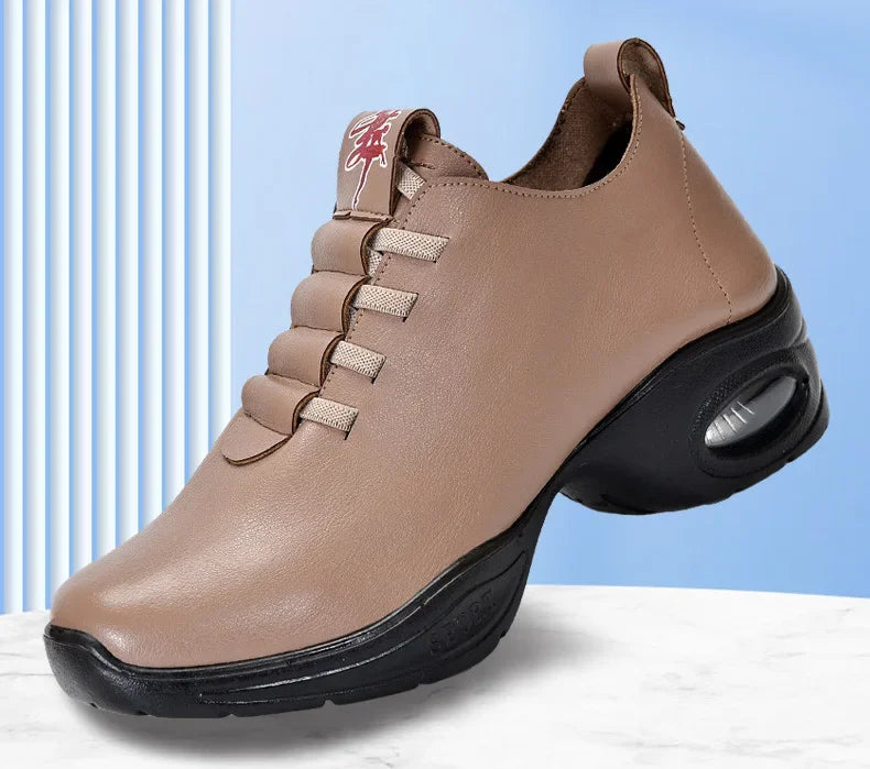 Dancing Shoes For Women Sports Feature Modern Dance Jazz Shoes Soft Outsole Breath Dance Shoes Female Waltz Sneakers