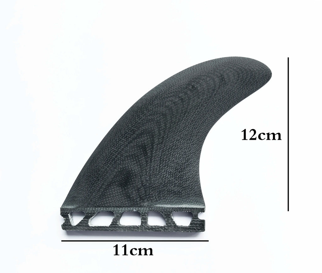FUTUER Surfboard Fins 2pcs/set Black Surfboard Fins Made of Fiberglass Paddleboard Fins Surfboard Accessories Side Fins High Qua