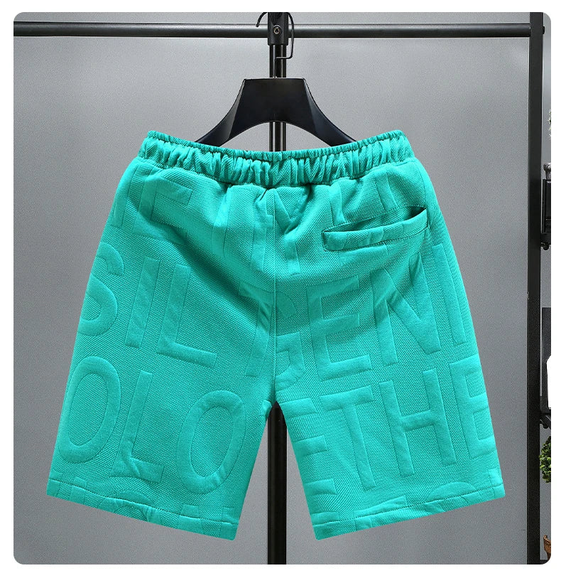 New Fashion knitted Shorts Men Comfortable Elastic Waist Clothing Male Breathable Short Trousers plus size