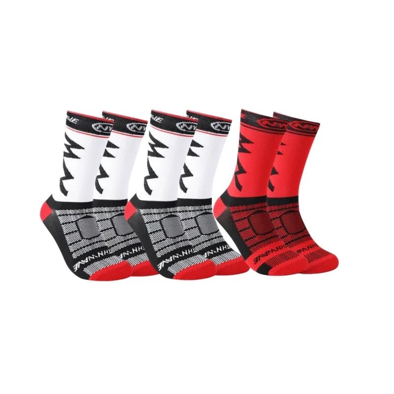 3 Pairs Of High-Quality Breathable Sports Socks Suitable For Running, Mountain Cycling, And Outdoor Sports