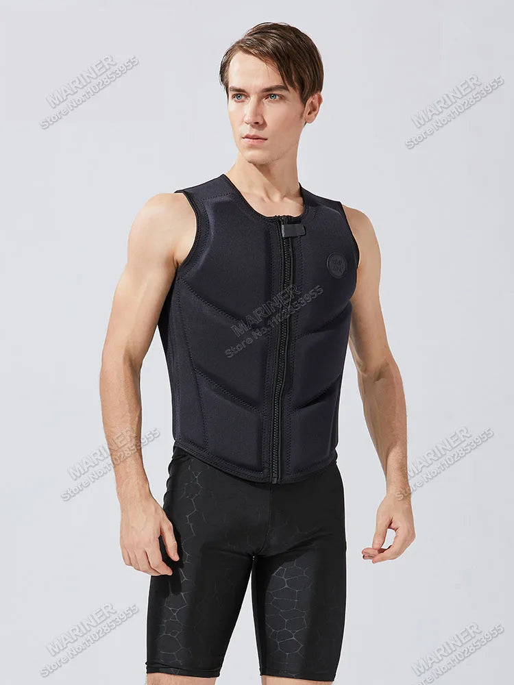 Wakesurf Comp Vest CE Approved Neoprene Life Jacket Premium Quality Impact Vest But Great for All Other Watersports Activities