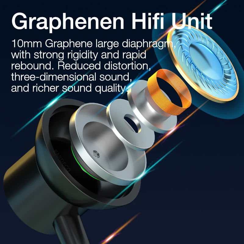 EARDECO Auriculares Deportivos Sport Wireless Headphones With Microphone Bluetooth Fone De Ouvido Sem Fio Inalambicos Headset