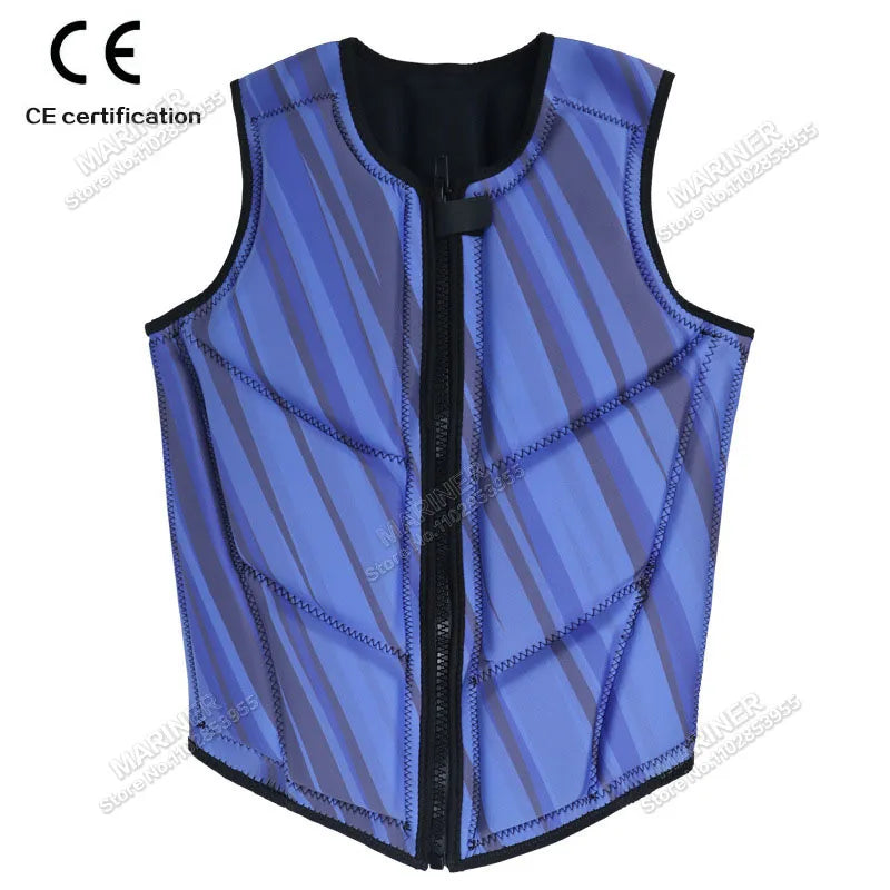 Wakesurf Comp Vest CE Approved Neoprene Life Jacket Premium Quality Impact Vest But Great for All Other Watersports Activities