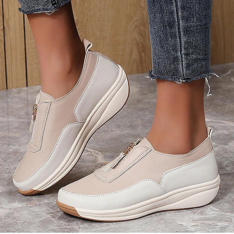 Women's Sports Shoes 2025 New White Shoes Woman Flats Casual Shoes Zapatillas De Mujer Flat Sneakers Casual Footwear Women
