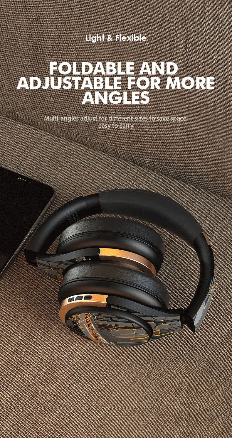 Girls Active Noise Cancelling Wireless Bluetooth Over-Ear Headphones, Memory Foam Ear Cups,100H Playtime,Kids Headset with Mic