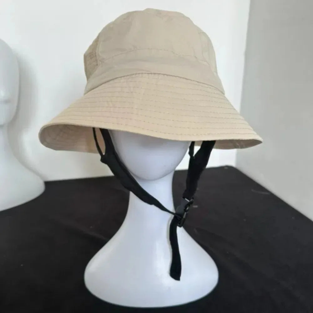 Fisherman's Hat Waterproof Beach Surf Cap Breathable Foldable Fishing Cap Unisex Adjustable Wide Brim Sun Hat Summer