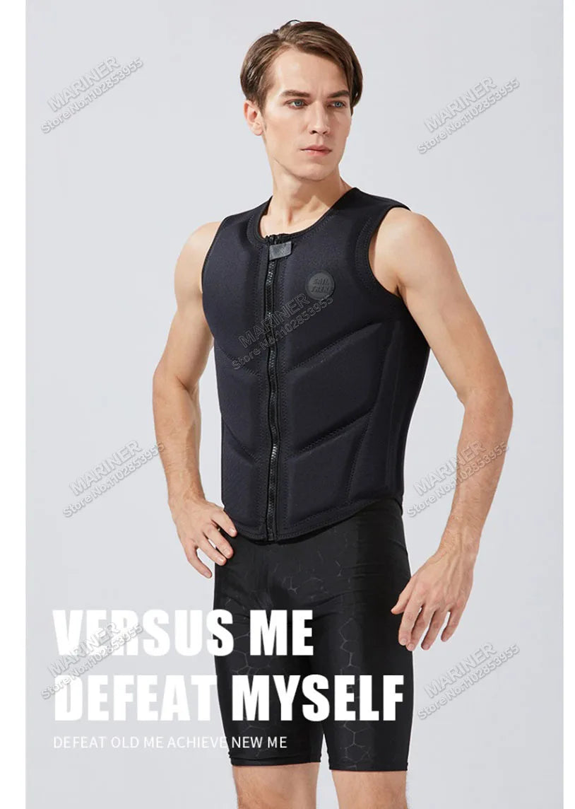 Wakesurf Comp Vest CE Approved Neoprene Life Jacket Premium Quality Impact Vest But Great for All Other Watersports Activities