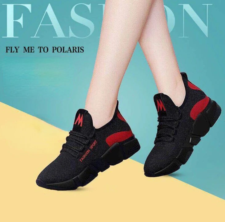 Shoes Sports casual  for Women Outdoor Tennis Shoes Lightweight Non-slip Breathable Sneakers Soft Walking Shoes Zapatillas Mujer